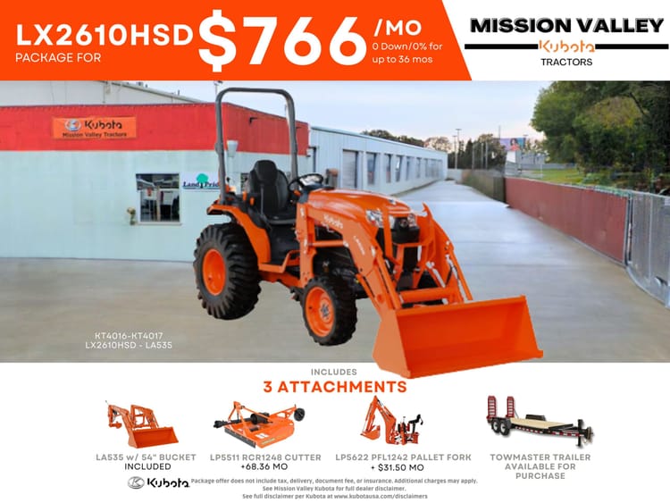 LX2610HSD Package