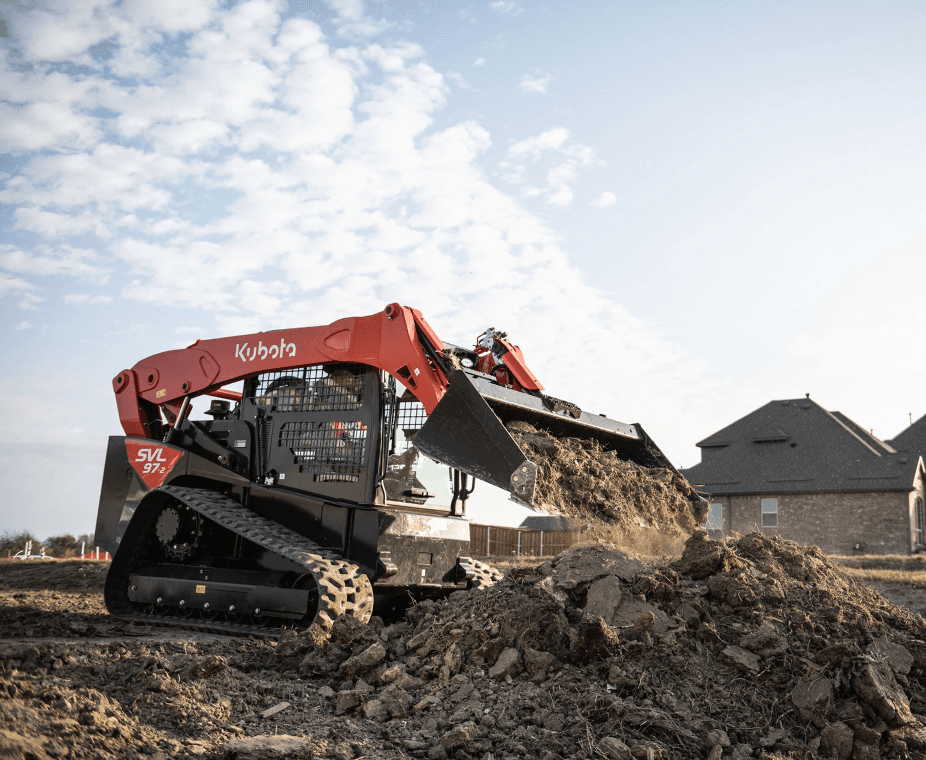 SVL97-2 unloading dirt