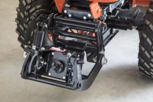 Front hitch on B01 series tractor from Mission Valley Kubota