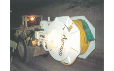 The UNDERGROUND LOADER CABLE REELER