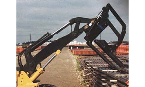 Parallel pipe and pole forks from Mission Valley Kubota